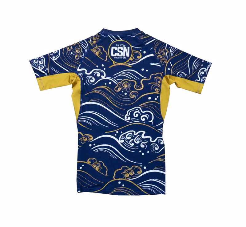 CHOSEN waves RASHGUARD - navy
